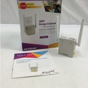NETGEAR Wi-Fi Range Extender AC1200 Dual Band Signal Booster EX6120